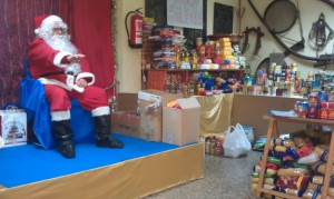 Papá Noel en la Asociación Vecinal de Patraix