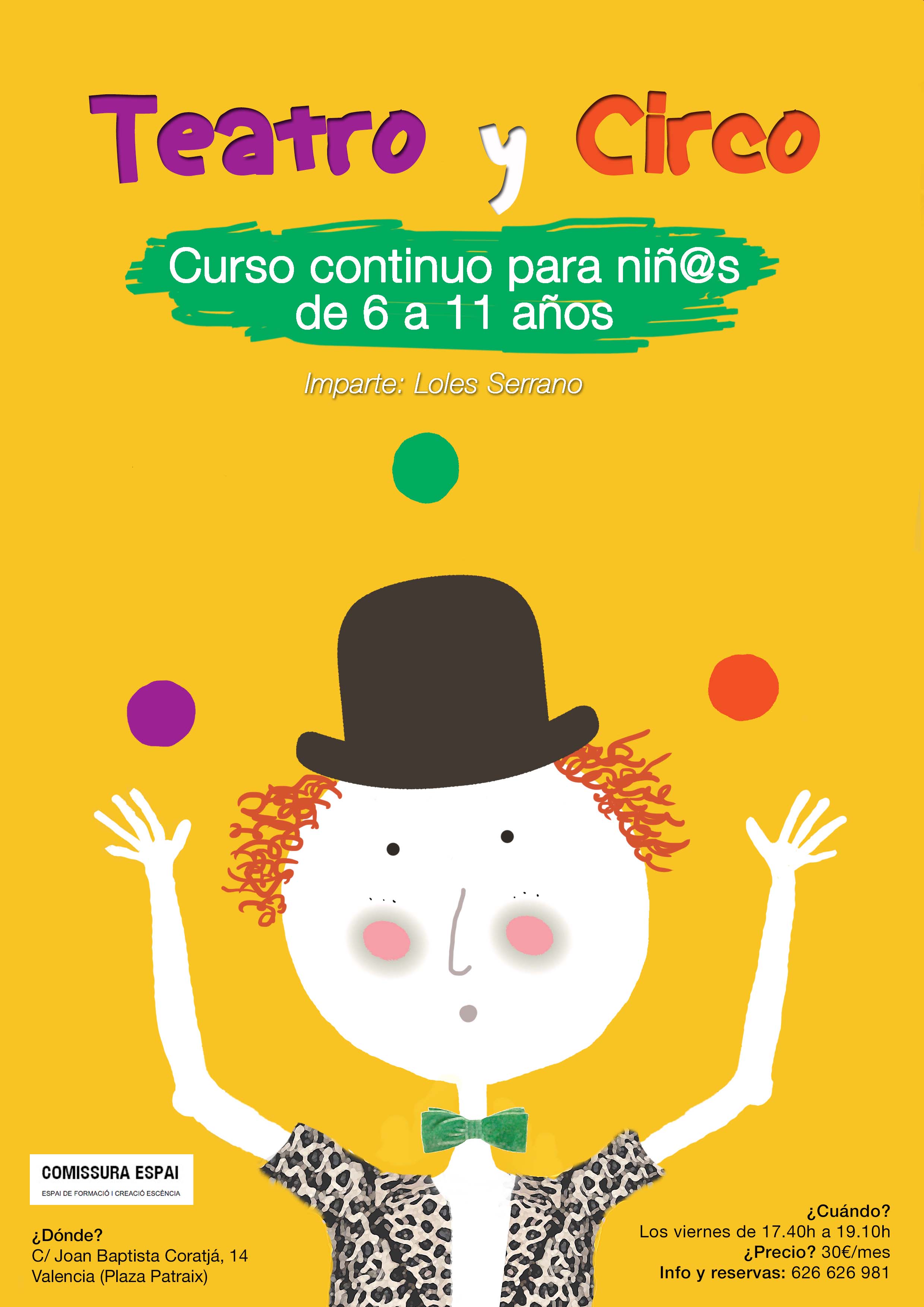 Comissura: Teatro y circo
