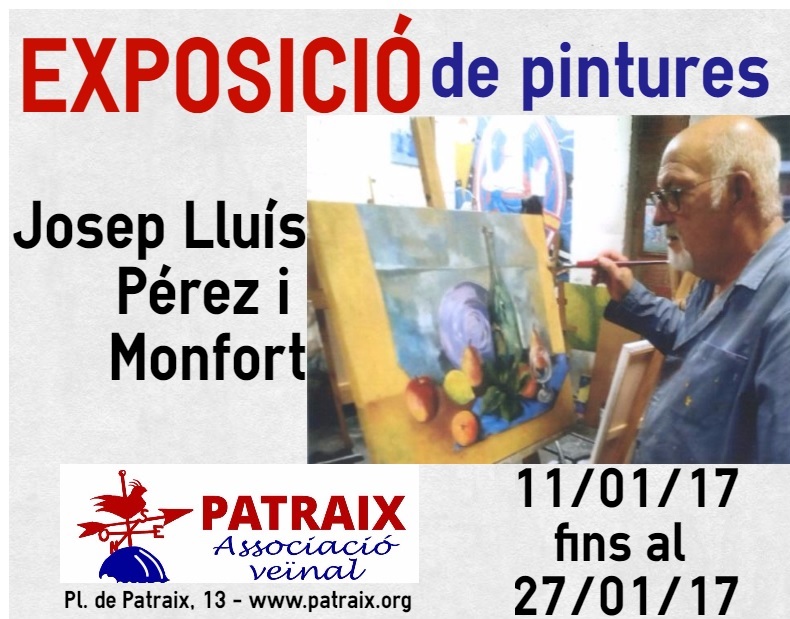 Exposición de pinturas de J. Lluís Pérez Monfort