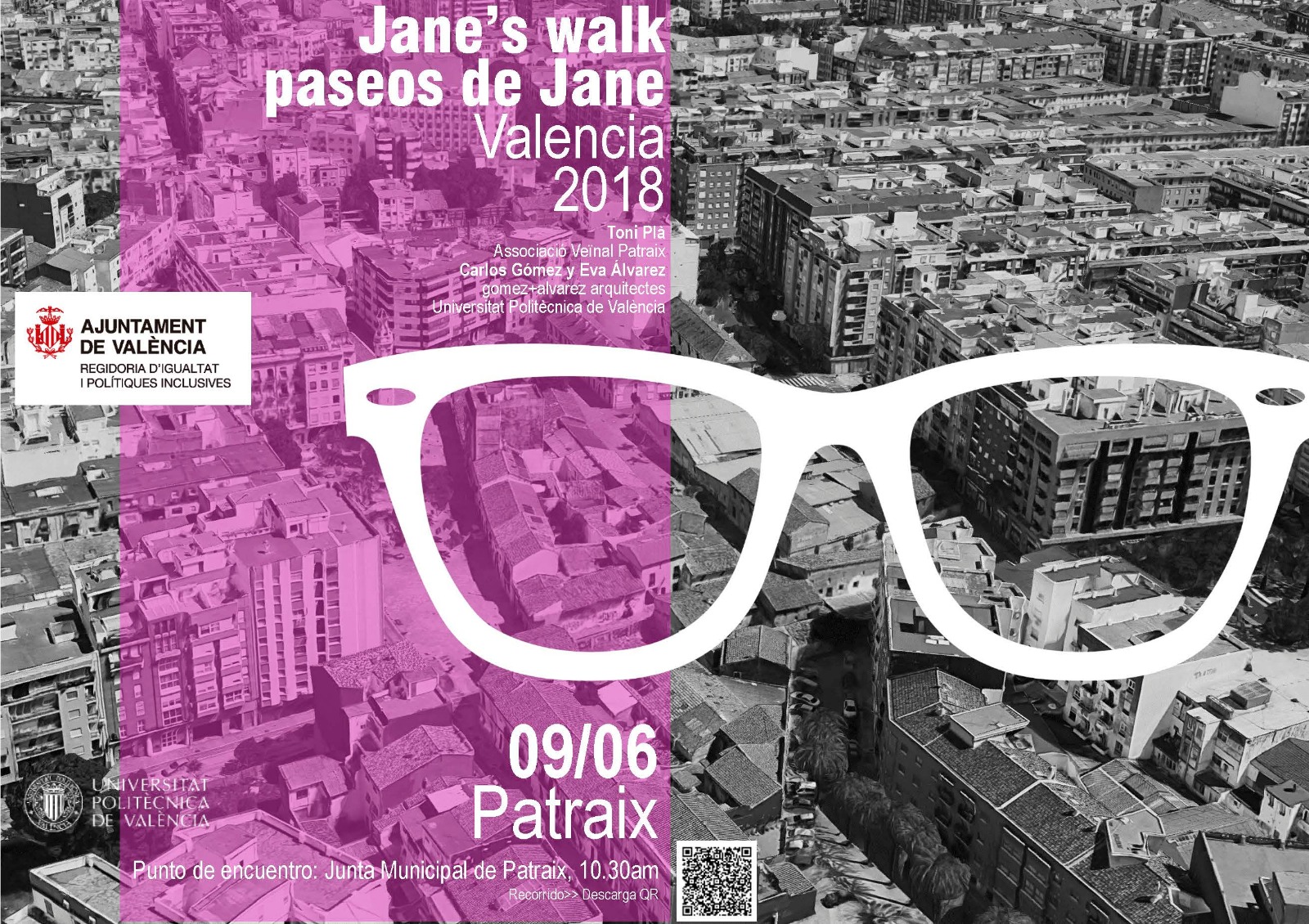 Passeig per Patraix “Jane’s walk” 9 de Juny