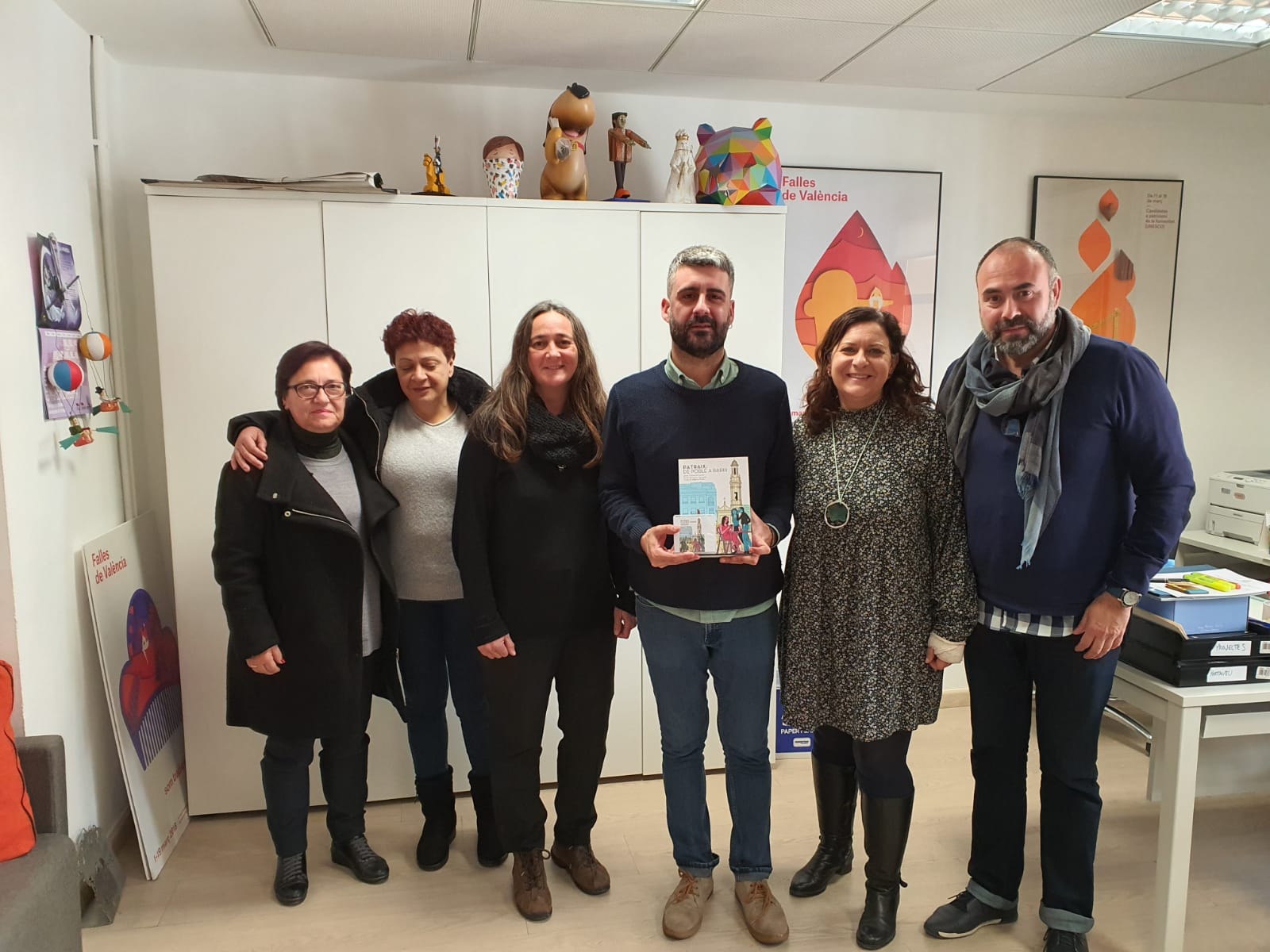 La Asociación Vecinal de Patraix se reúne con el concejal Pere Fuset para informarle de los actos del 150 aniversario de la anexión del antiguo pueblo a la ciudad de València