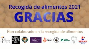 Recogida alimentos Asociación vecinal Patraix