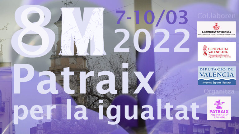 8M: Patraix per la igualtat