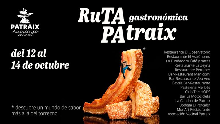 Ruta gastronómica de Patraix