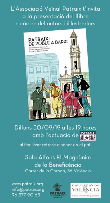 Presentació Llibre “Patraix de poble a barri”