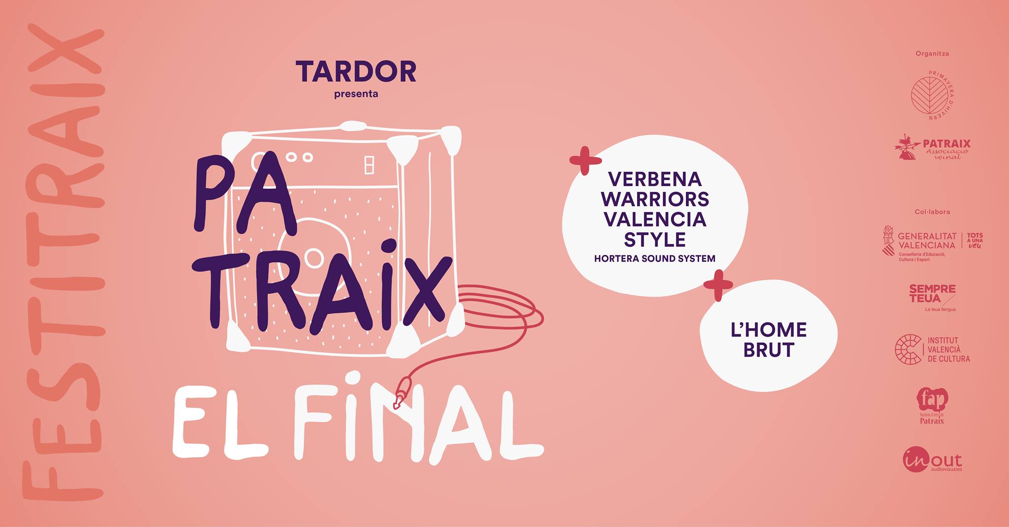 Tardor finalitza demà la gira del disc Patraix dins del Festitraix