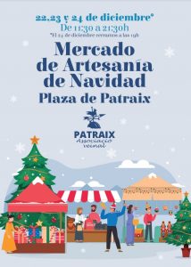 Mercado de artesanía de Patraix 2023